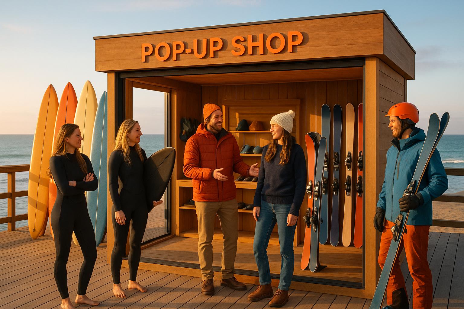 How Pop-Up Shops Build Ski-Surf Communities