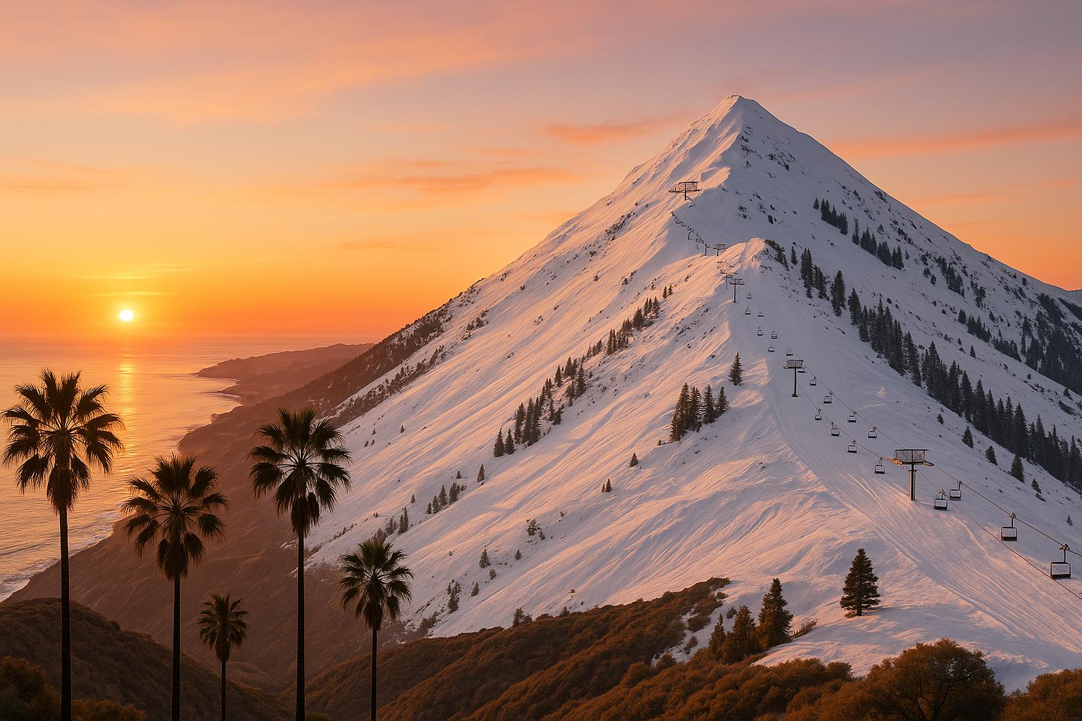 If You Were to Build a Ski Mountain in Malibu, Where Would It Be?