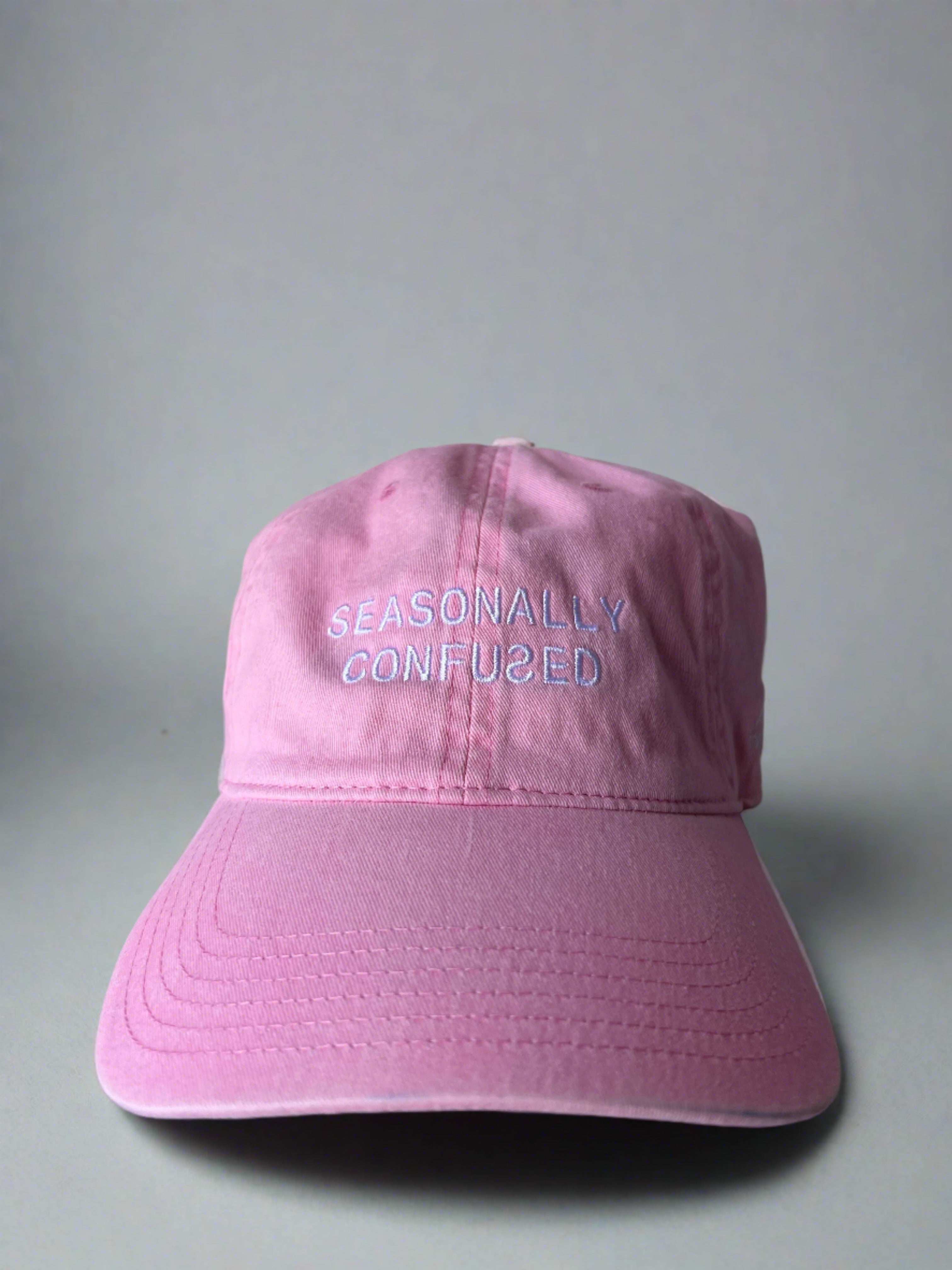 The 'Seasonally Confused' Dad Hat - Pink