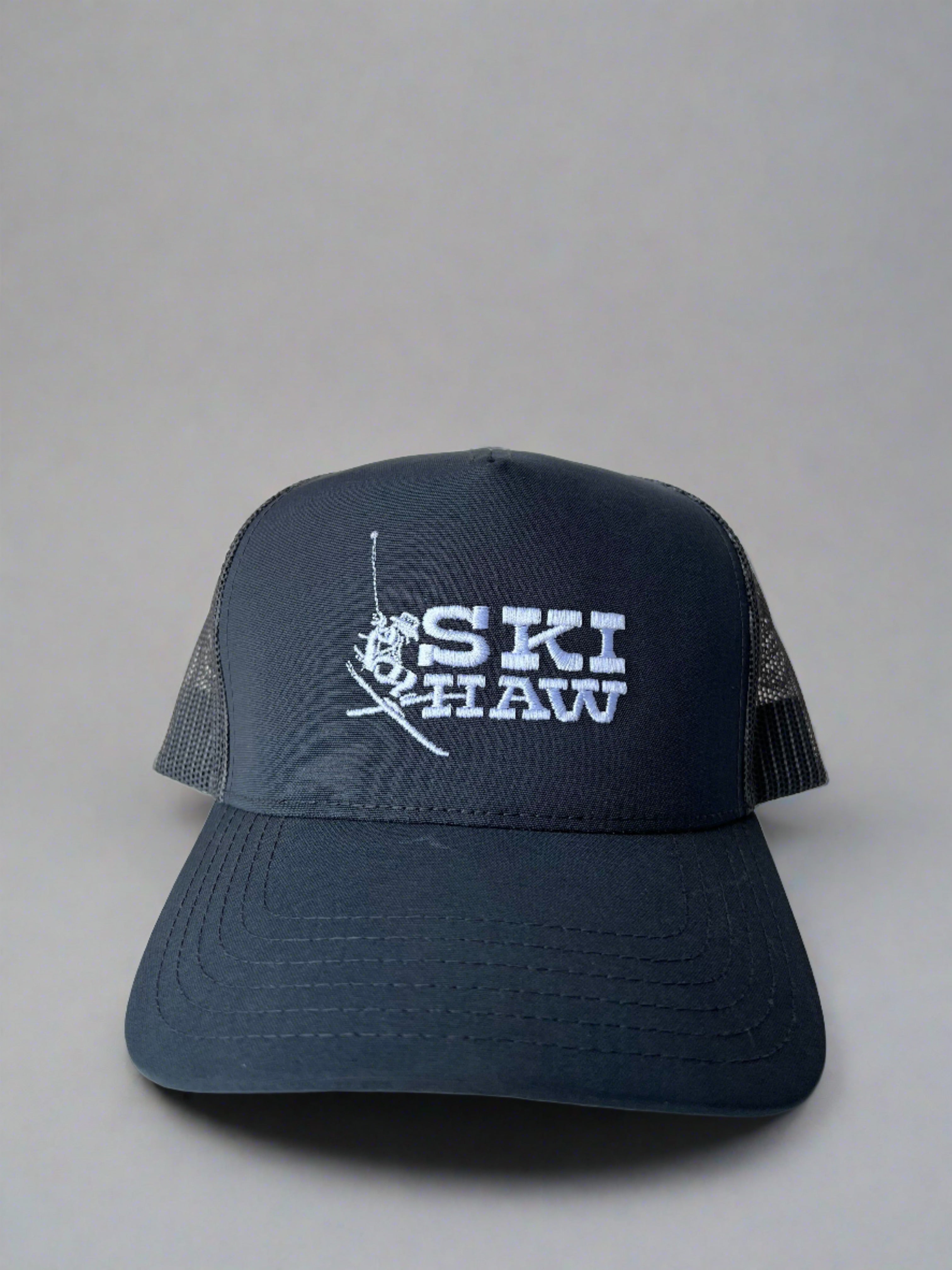 The 'SKI HAW' Hat - Dark Gray