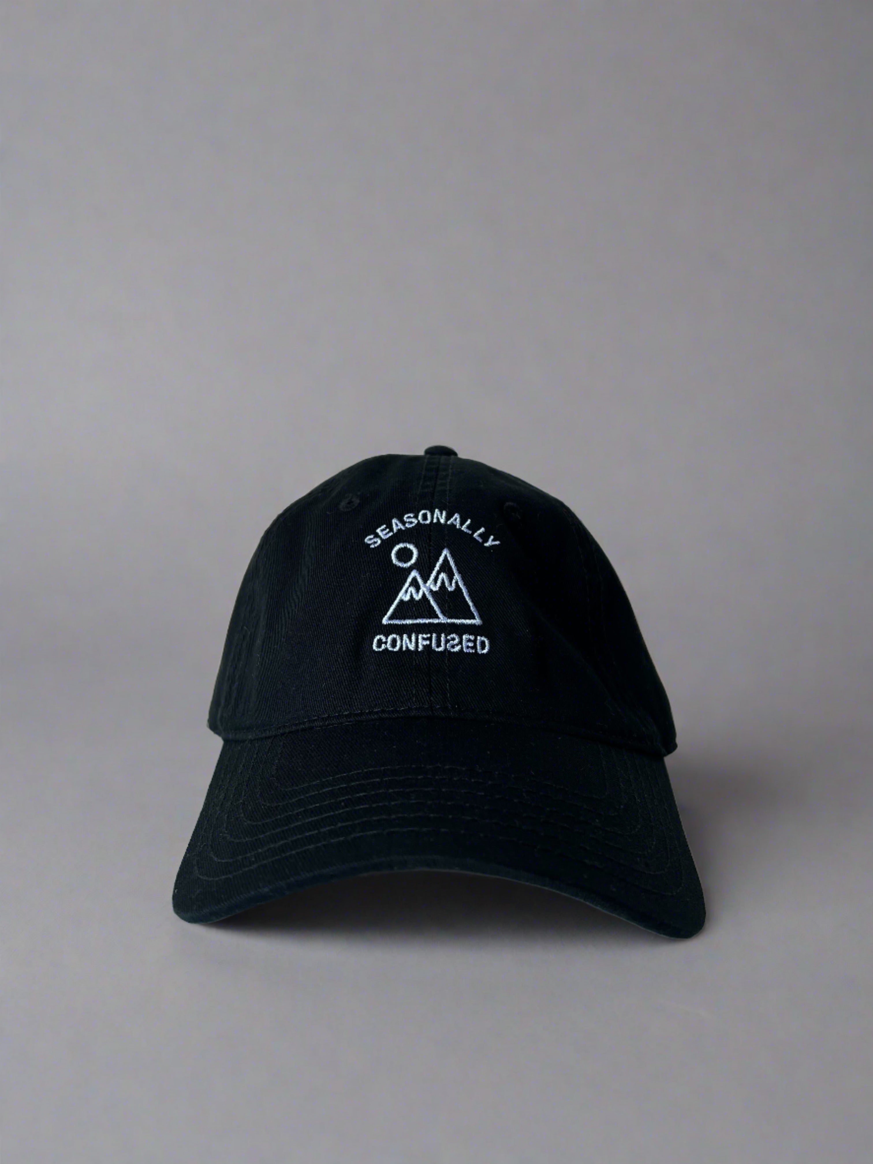 The 'Mount Malibu' Seasonally Confused Hat - Black