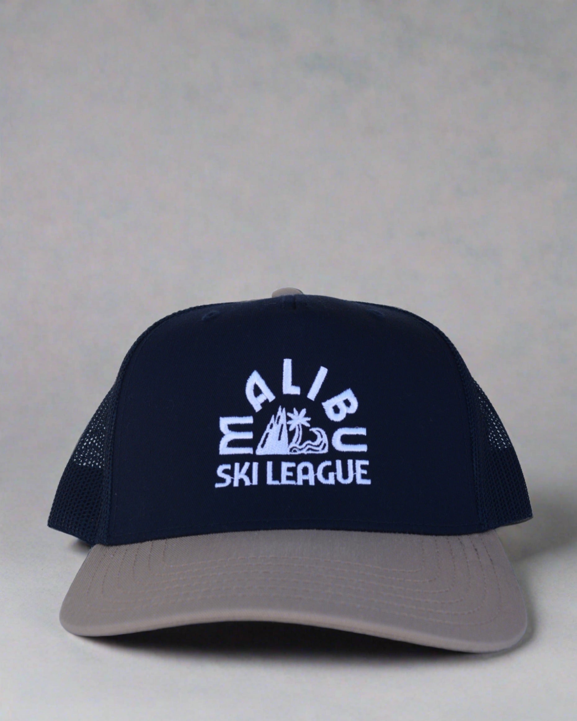 The 'California MSL Trucker' Hat - Midnight Blue/Sand