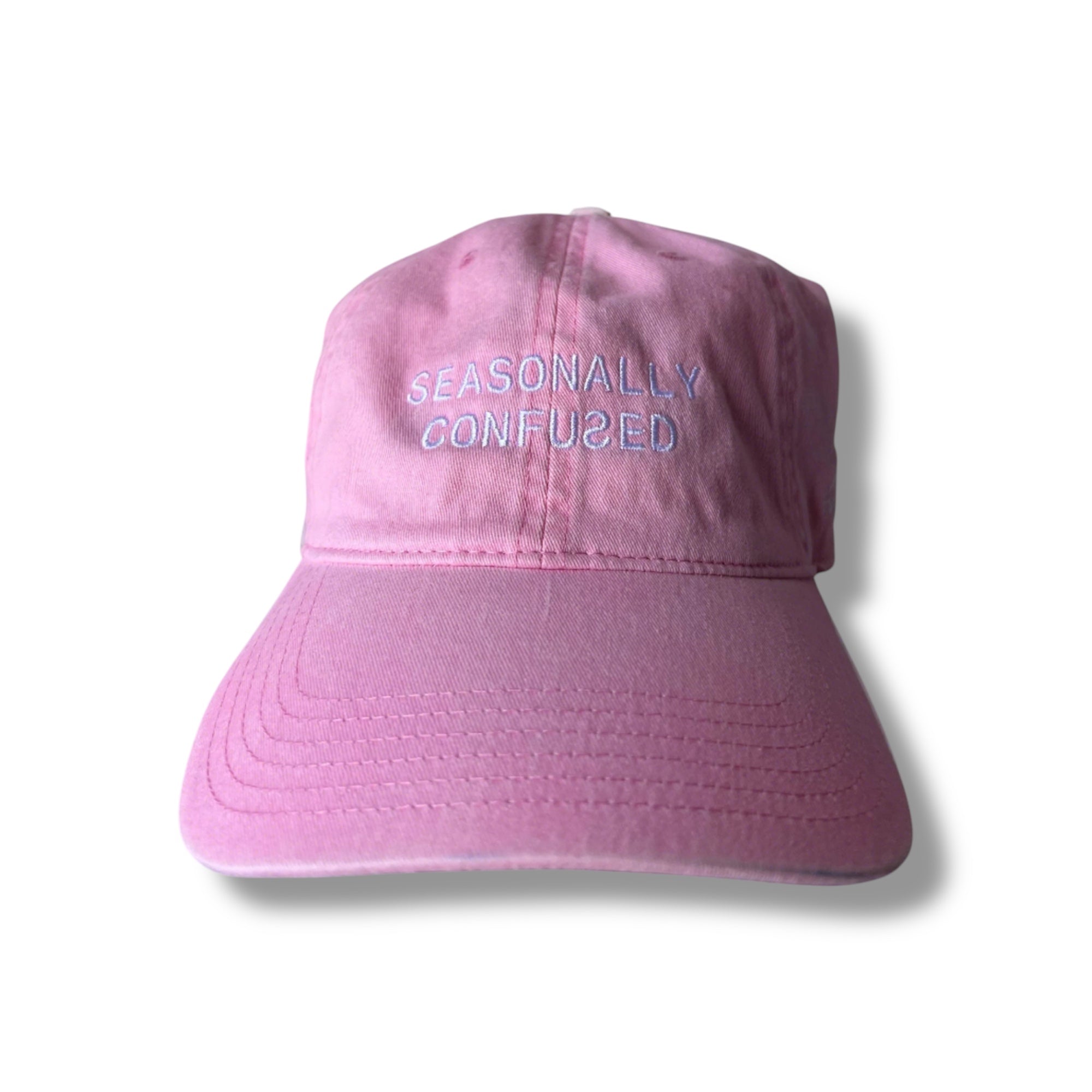 The 'Seasonally Confused' Dad Hat - Pink